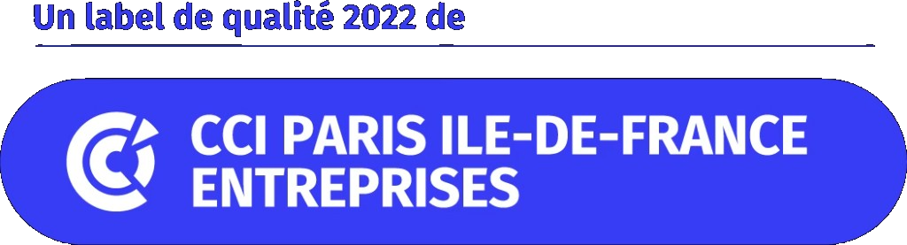 2022 quality label from the CCI Paris Île-de-France Entreprises